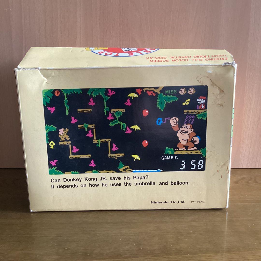 希少品】ドンキーコングJR テーブルトップ 任天堂(動作確認済み