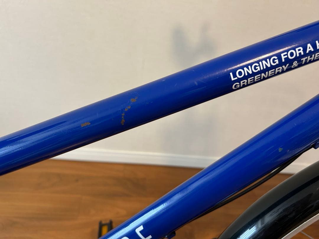 エンドウ商事 自転車 24インチ⭐︎防犯登録抹消済み 青 男の子 直接