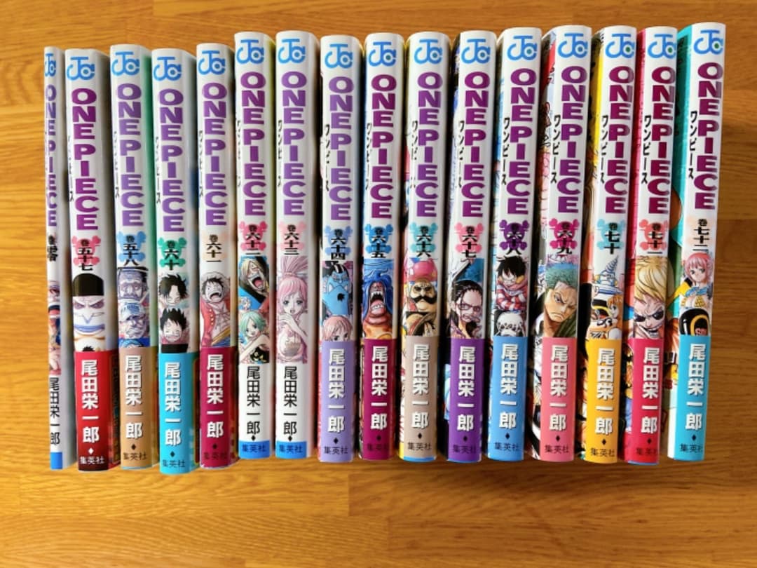 ONE PIECE 57巻〜72巻 (15冊) 、0巻 - メルカリ