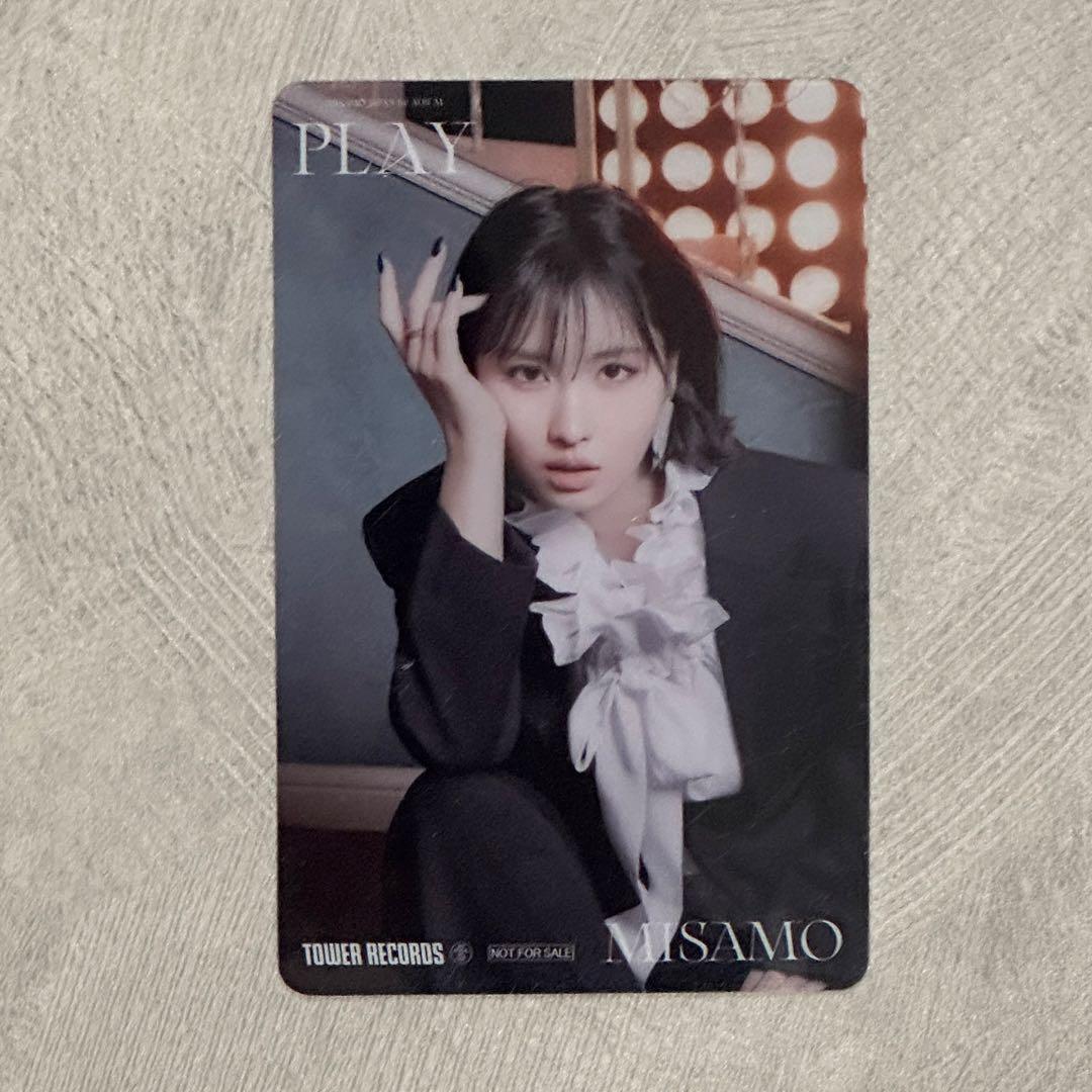 MISAMO “PLAY” 初回限定盤A モモセット 特典トレカ、キーホルダー付