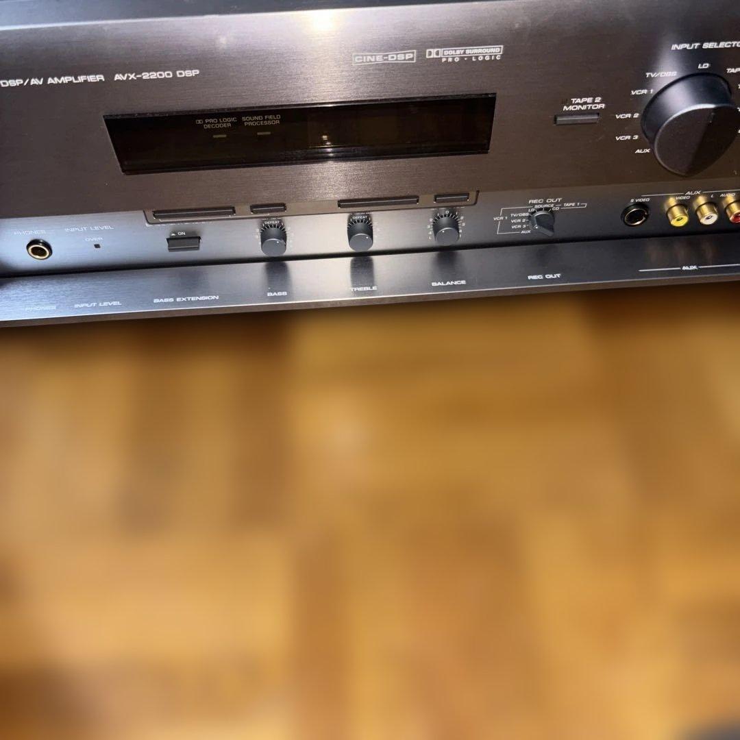 YAMAHA ヤマハ AVX-2200DSP AVサラウンドアンプ动作未確認品！ - メルカリ