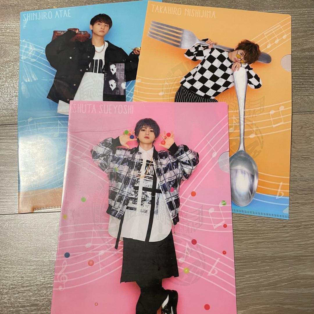 AAA クリアファイル Nissy 末吉秀太 與真司郎 - メルカリ