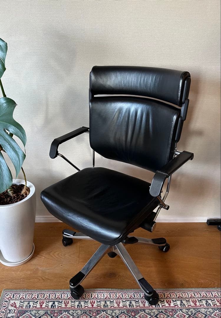 【Amami】ジロフレックス33 ブラック ハイバッグ・総本革・クローム Amami様専用】ジロフレックス33 ブラック ハイバッグ・総本革