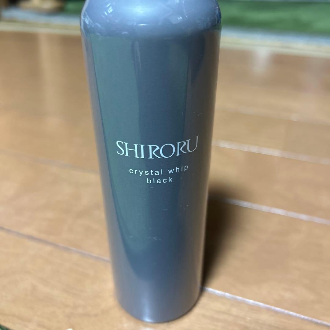 SHIRORU crystal whip black 洗顔料 - メルカリ