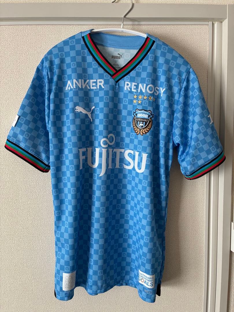 家長昭博選手ユニフォーム 川崎フロンターレ 2024年シーズン 川崎フロンターレ 2024 アウェイ 半袖レプリカユニフォーム 41.家長