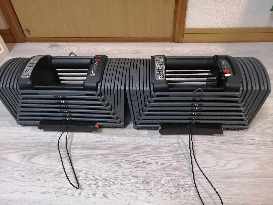 送料込！TOP FILM 26kg可変式ブロックダンベル ①　トップフィルム TOP FILM ブロックダンベル 可変式 20kg 26kg 可変式ダンベル 24kg 2個