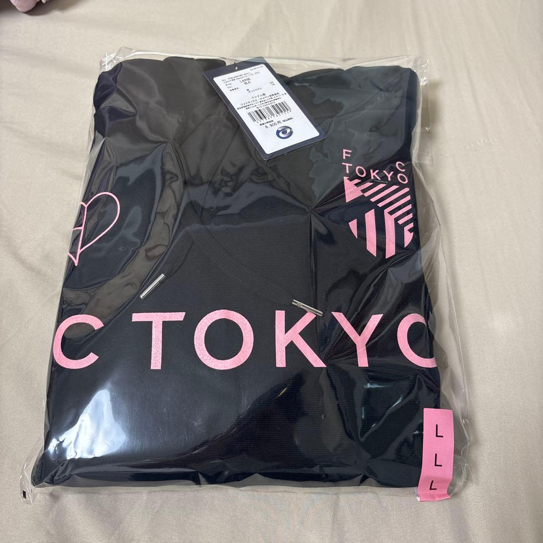 フーディ　FC東京　BLACKPINK ブラック　Lサイズ　パーカー BLACKPINK × FC TOKYO スペシャルコラボグッズ限定発売のお知らせ