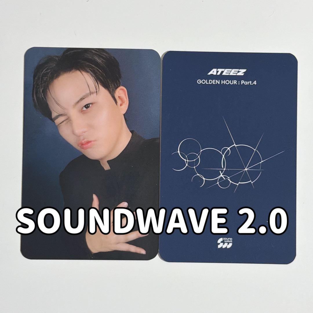 soundwave 2.0】ATEEZ ジョンホ GH4 トレカ ウインク - メルカリ