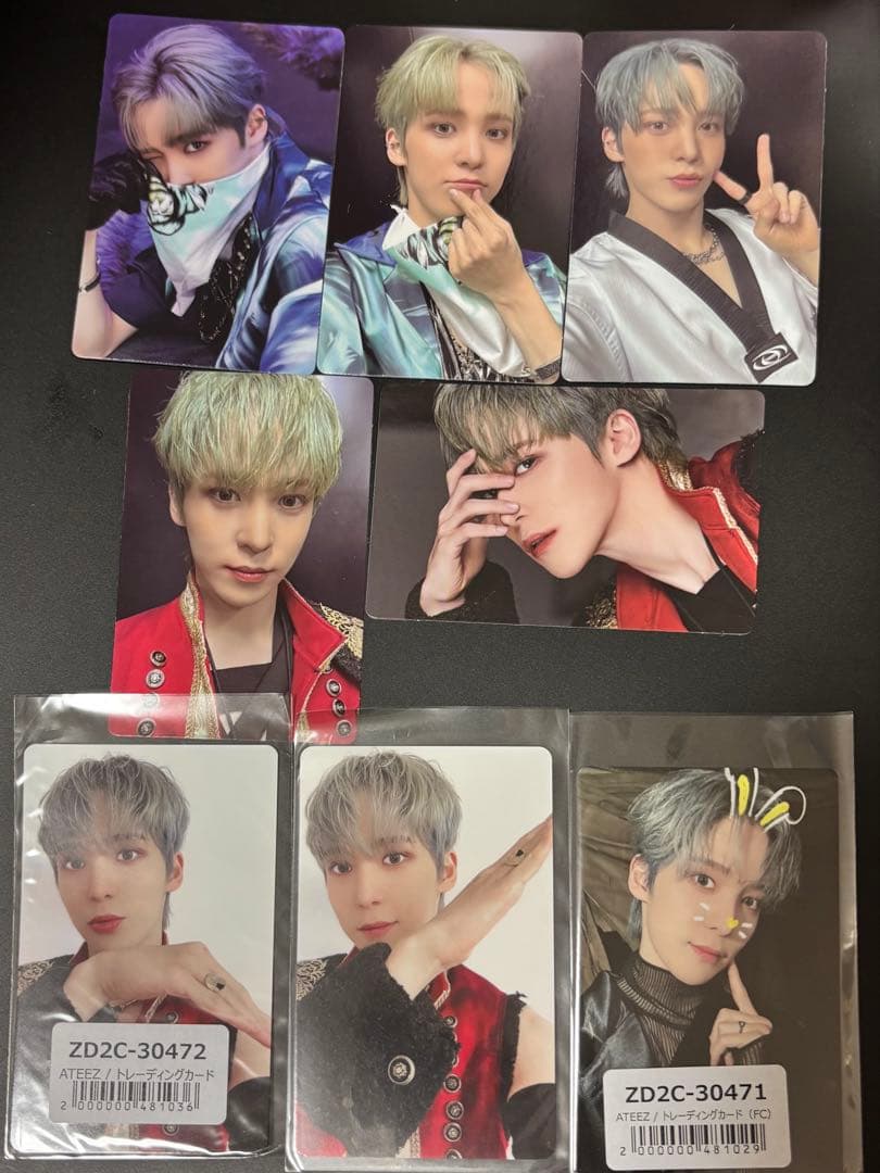ATEEZ ユノ トレカ セット - メルカリ