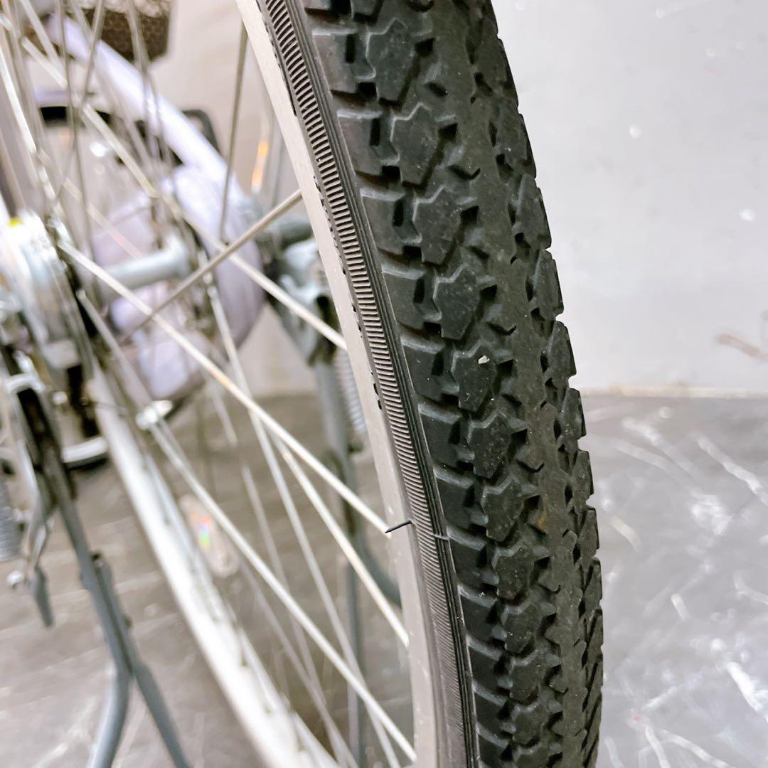 【941】《関西 引き取り》一般車 ママチャリ ブリヂストン パープル