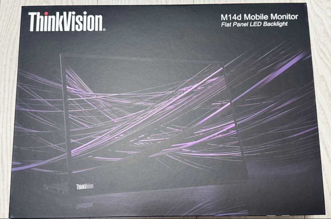 LenovoThinkVision M14d 美品保証2027年７月まで付 Lenovo ThinkVision M14d 保証28年5月まで - メルカリ