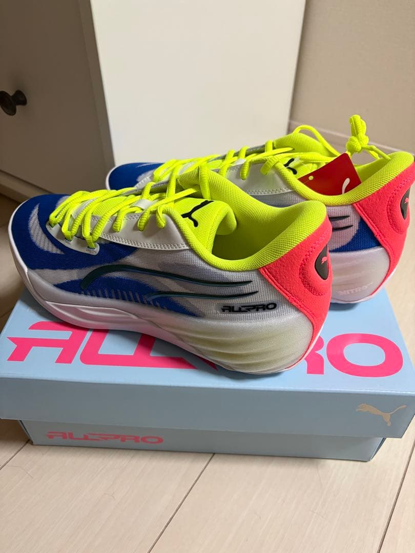 PUMA All-Pro Nitro バスケットシューズ　バッシュ　プーマ Amazon | PUMA メンズ オールプロ ニトロスクート バスケットボール