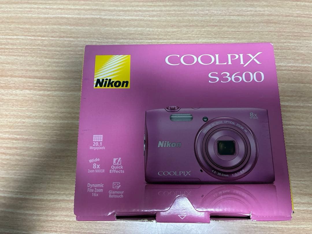 Nikon COOLPIX S3600 ピンク - メルカリ