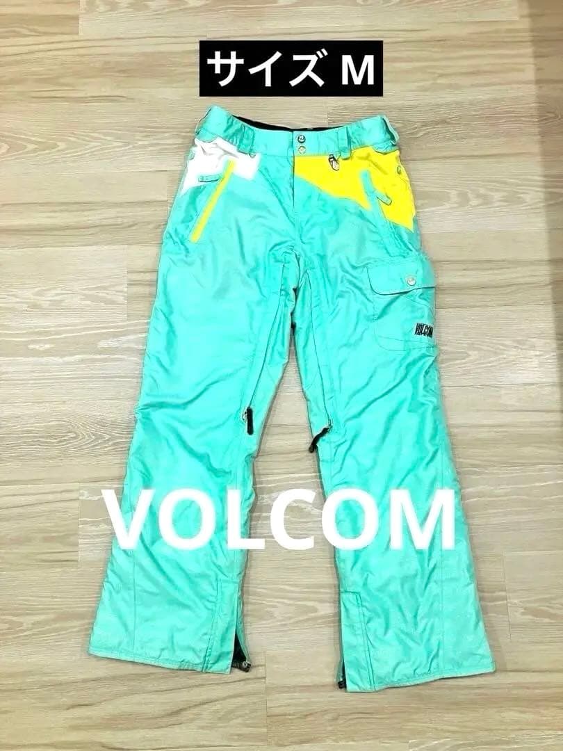 【VOLCOM】スノーボードパンツ M〈ウエスト調節可〉レディース VOLCOM（ボルコム） パンツ Womens Genus Stretch Pants /スキー