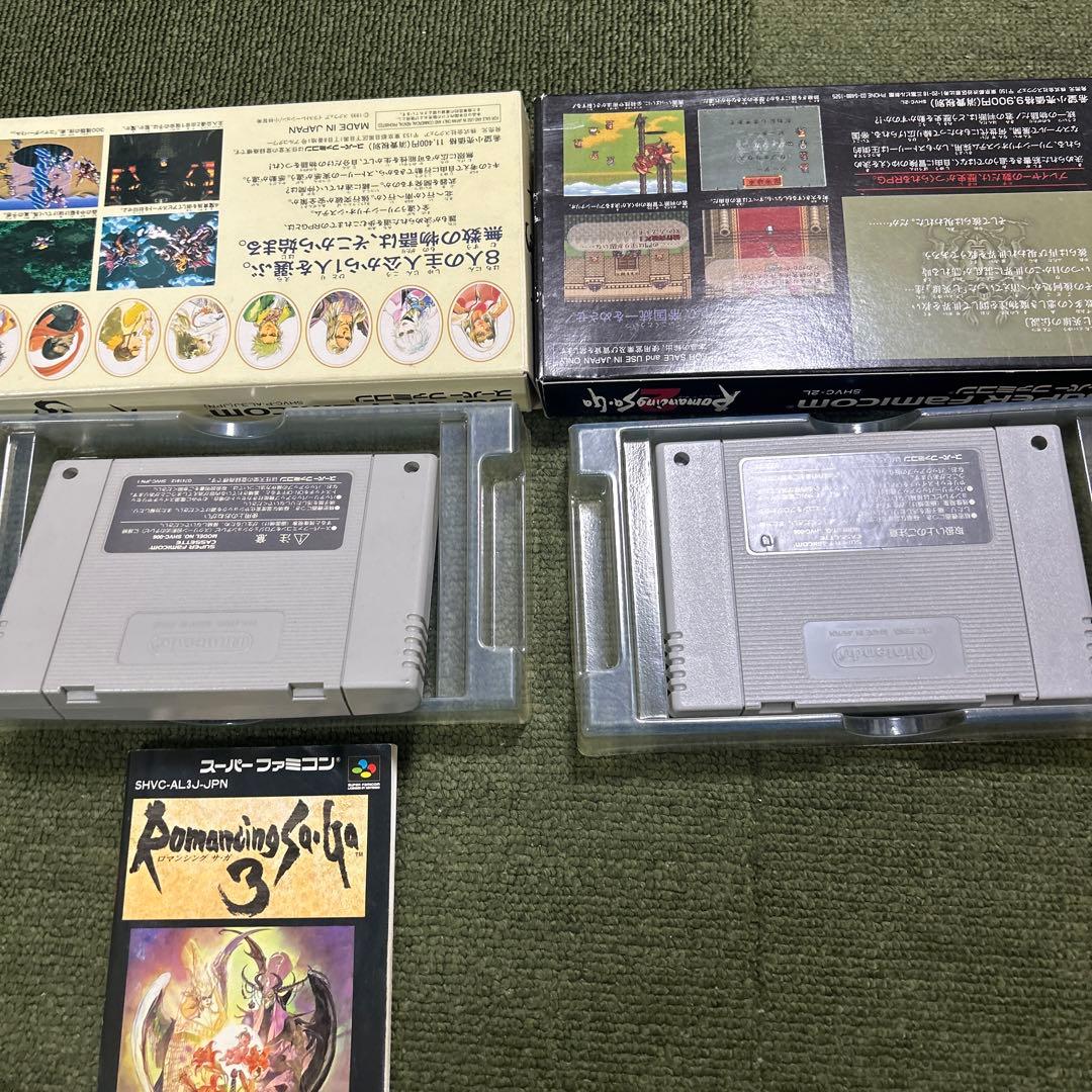 スーパーファミコン ロマンシングサガ2 ロマンシングサガ3 - メルカリ