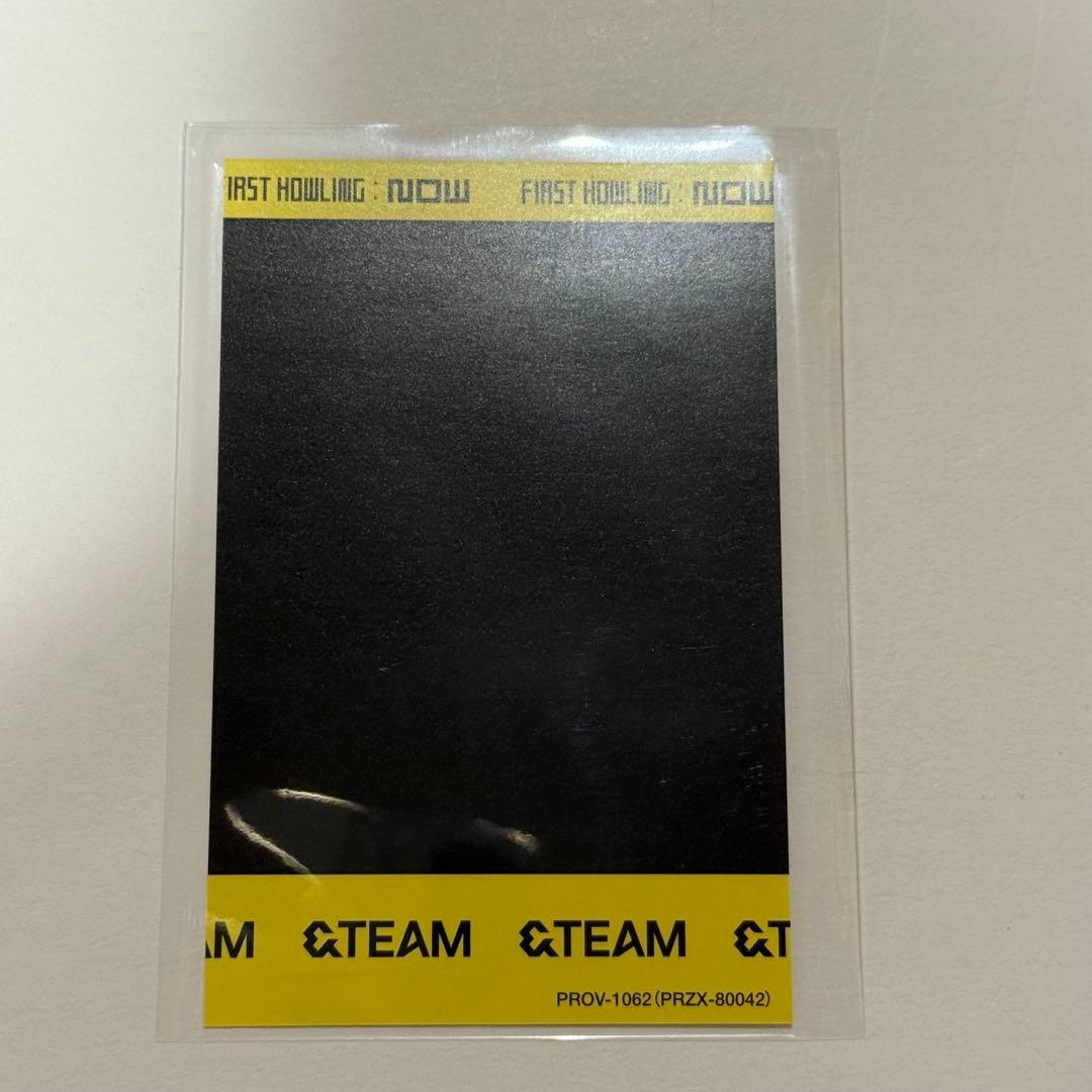 &TEAM THE FIRST HOWLING NOW チェキ HARUA - メルカリ