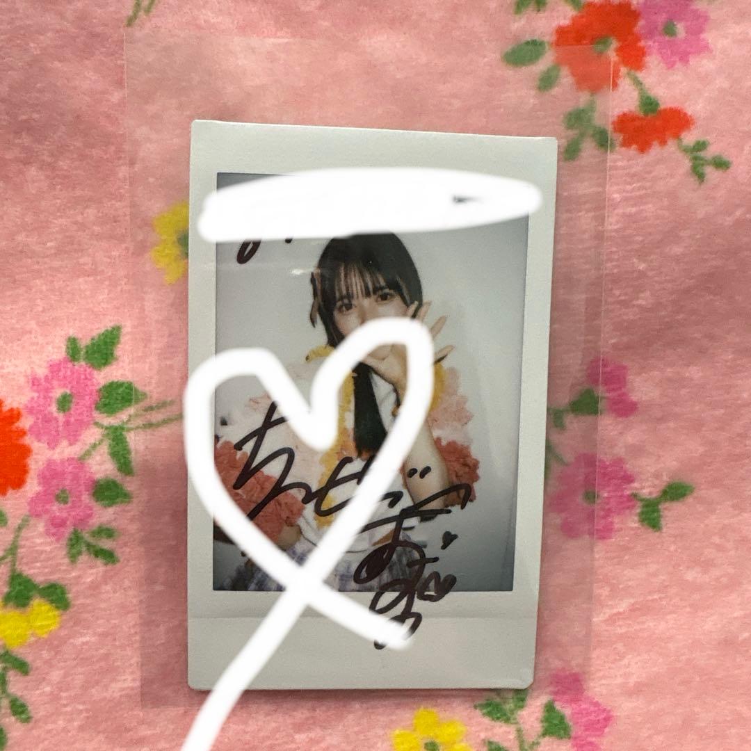 FRUITS ZIPPER 鎮西寿々歌 撮り下ろしチェキ 直筆サイン入り - メルカリ