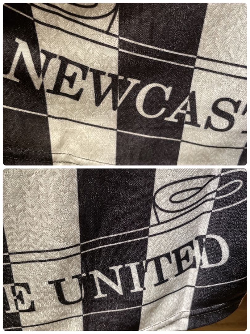 極レア】90s'/adidas×ニューカッスル/リアムギャラガー/ユニフォーム