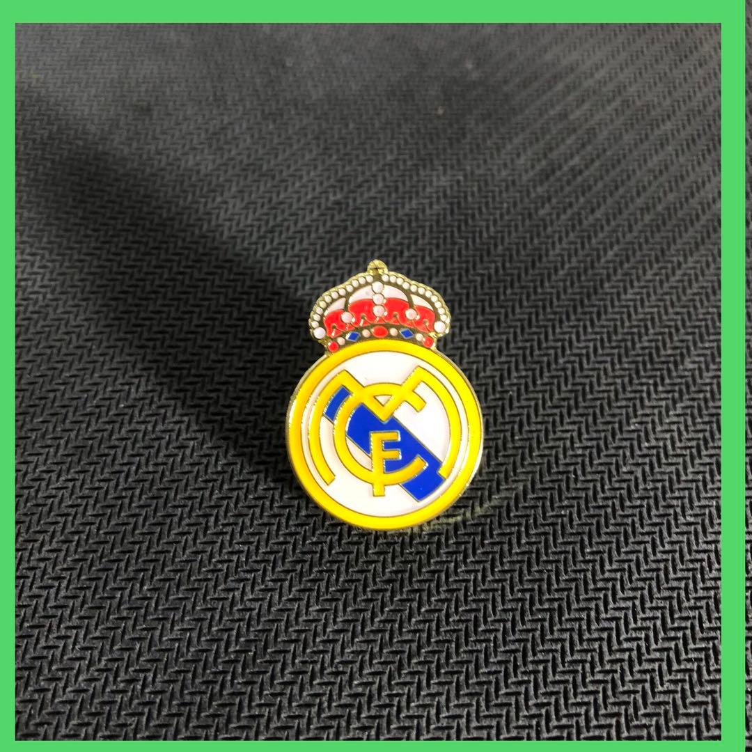 ピンバッジ】 『レアル・マドリードC.F.』チームエンブレム 新品