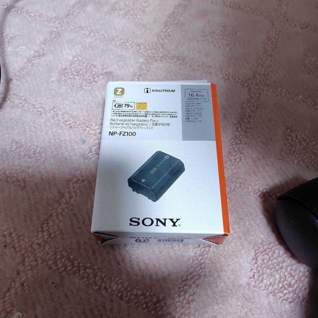 SONY純正 NP-FZ100 リチウムイオンバッテリー 未使用品(箱破損あり