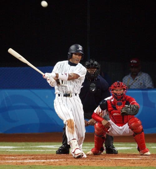 プロモデル タグ袋付】北京オリンピック 稲葉 ユニフォーム ミズノプロ