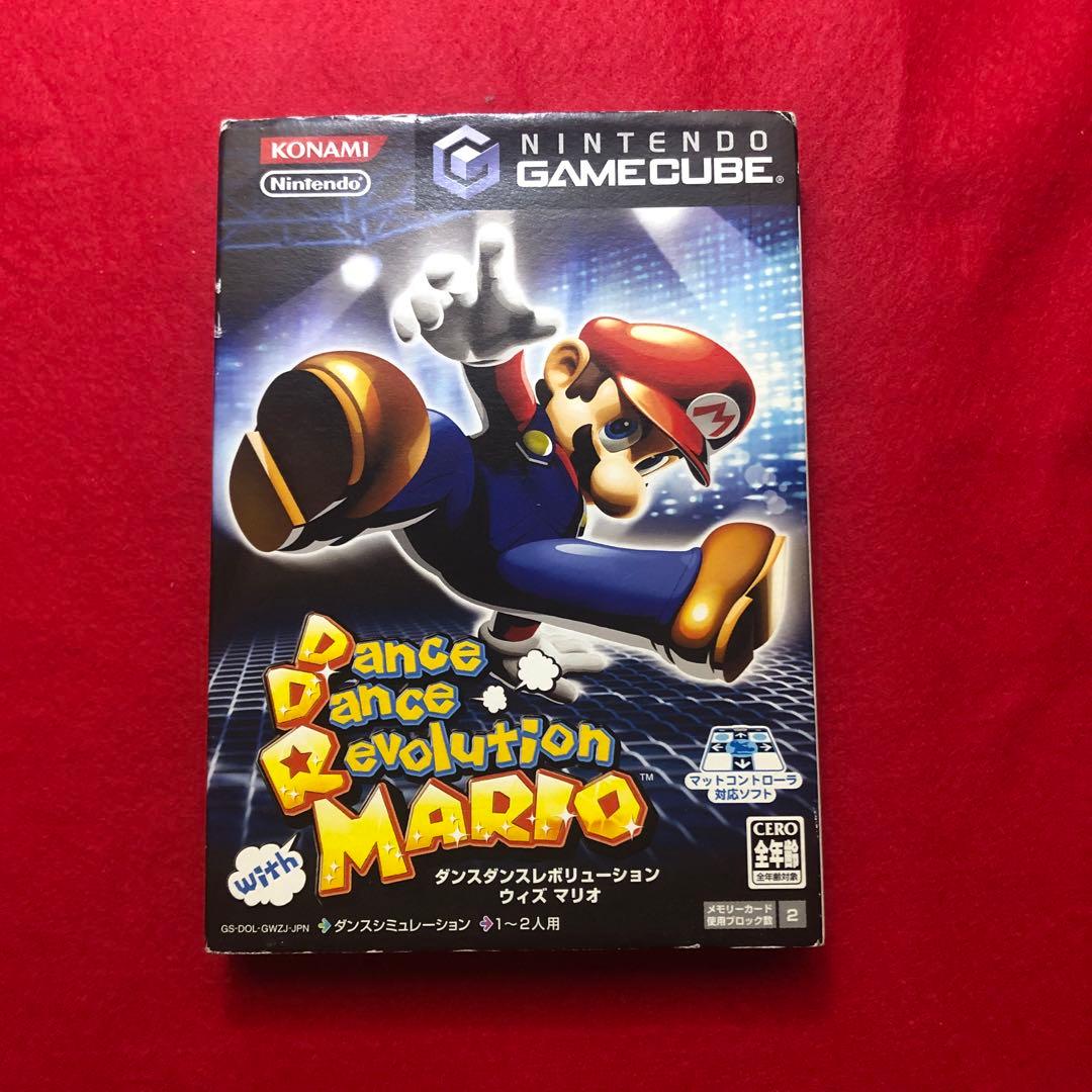 GC ダンスダンスレボリューションWith マリオ ゲームキューブ - メルカリ