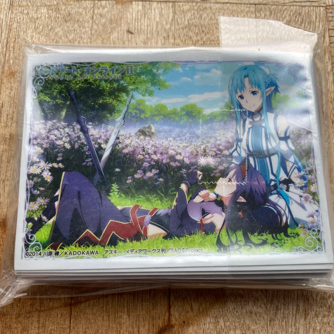 SAO ブシロード スリーブ アスナ&ユウキ - メルカリ