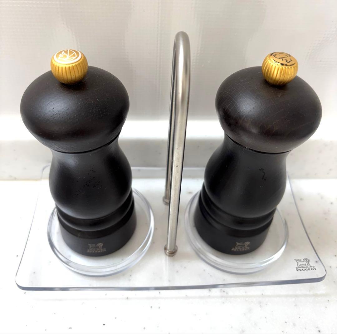 PEUGEOT プジョー クレモン ペッパーミル＆ソルトミル & ミルトレー