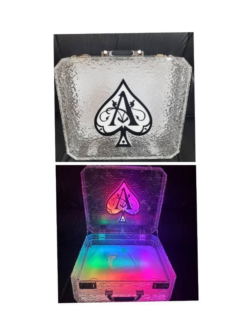 アルマンド ディスプレイ LED アタッシュ ケース シャンパン ライト　. Amazon.co.jp: アルマンド アタッシュケース LEDディスプレイ