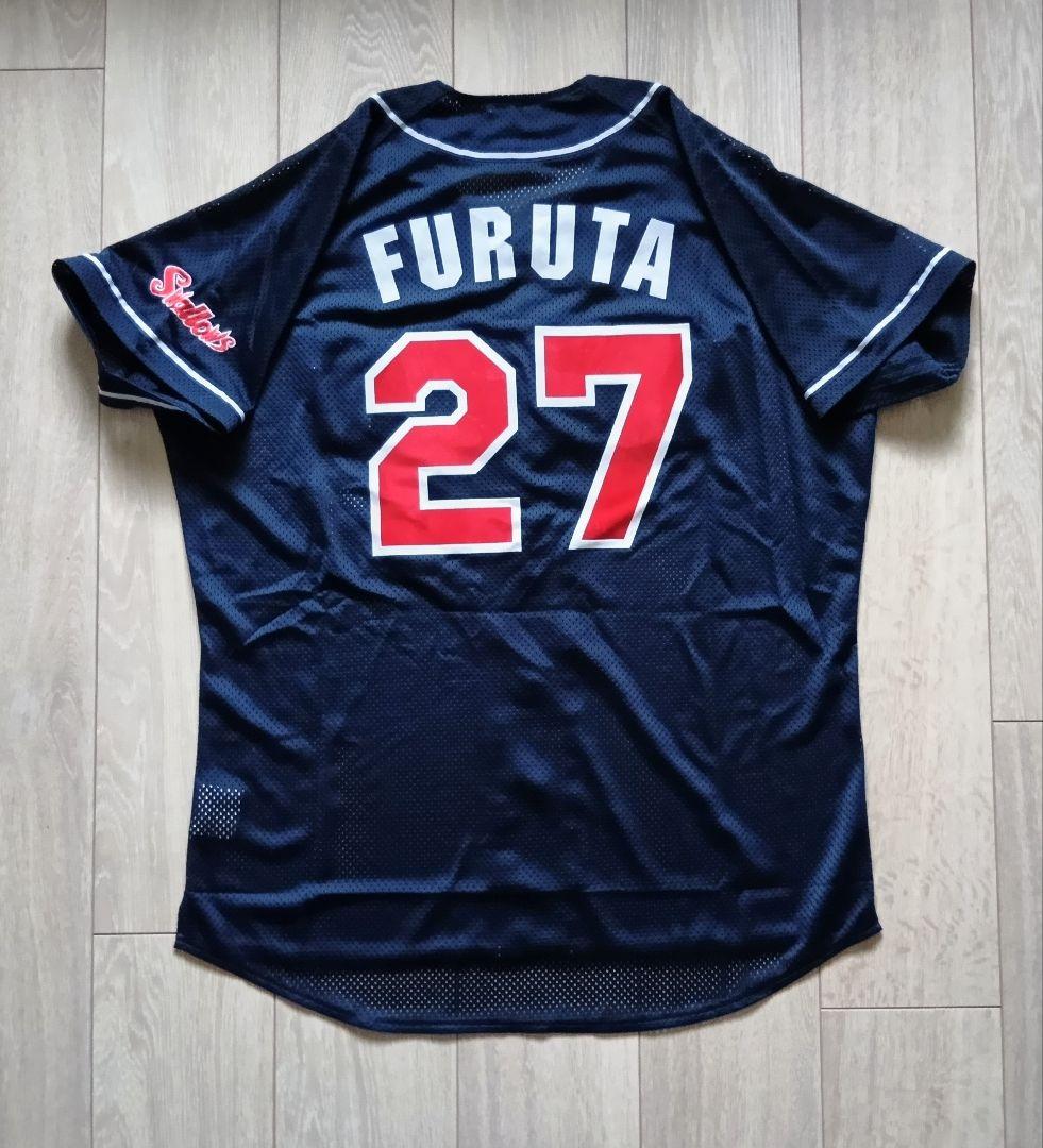 ド*ん様 【当時物】東京 ヤクルト スワローズ 古田 ビジター