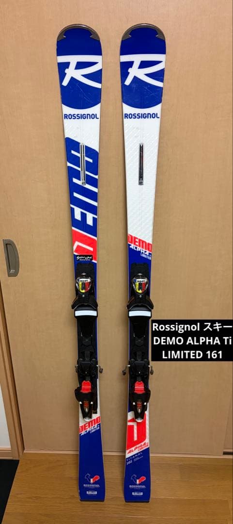 Rossignol スキー　DEMO ALPHA Ti LIMITED 161 DEMO ロシニョール 2019 2020 ROSSIGNOL ALPHA TI KONECT +SPX12 基礎