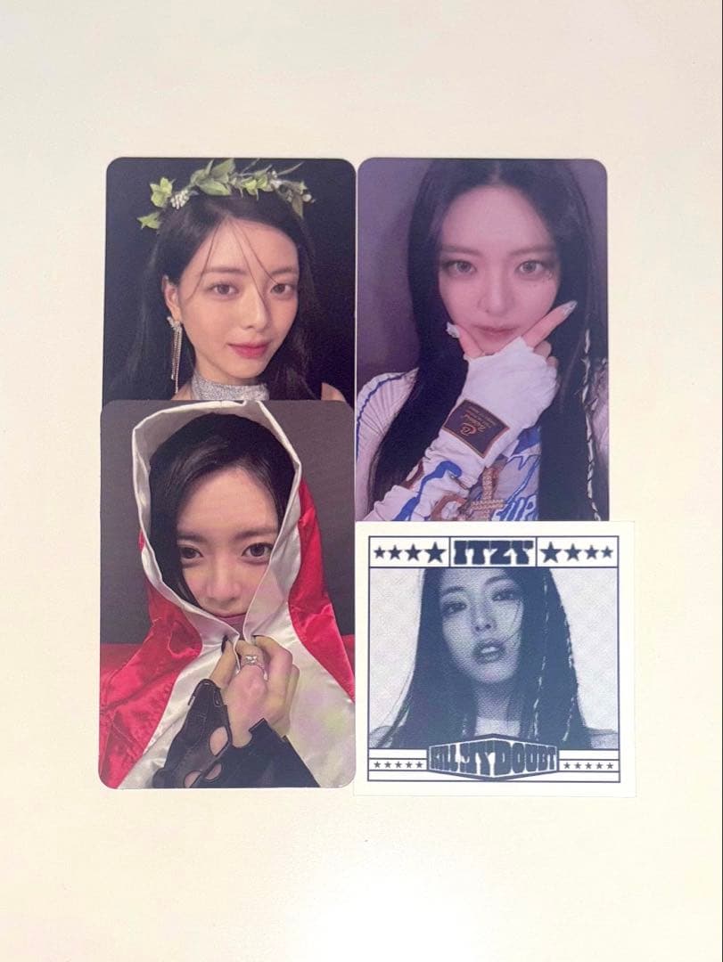 ITZY kill my doubt ユナ トレカ ステッカー セット - メルカリ