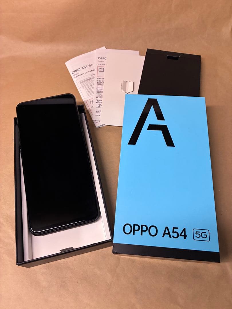 【美品】OPPO A54 5G 本体 シルバーブラック スマートフォン本体 Amazon | KDDI OPPO A54 SIMフリー OPG02 au Mobileシルバーブラック