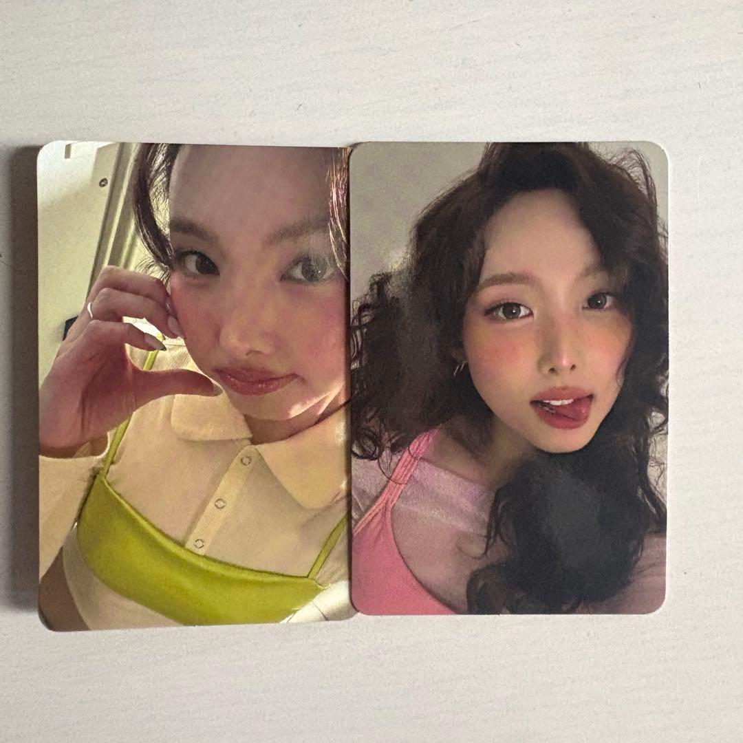 TWICE ナヨントレカ fwee特典のトレカ2セットです。 - メルカリ