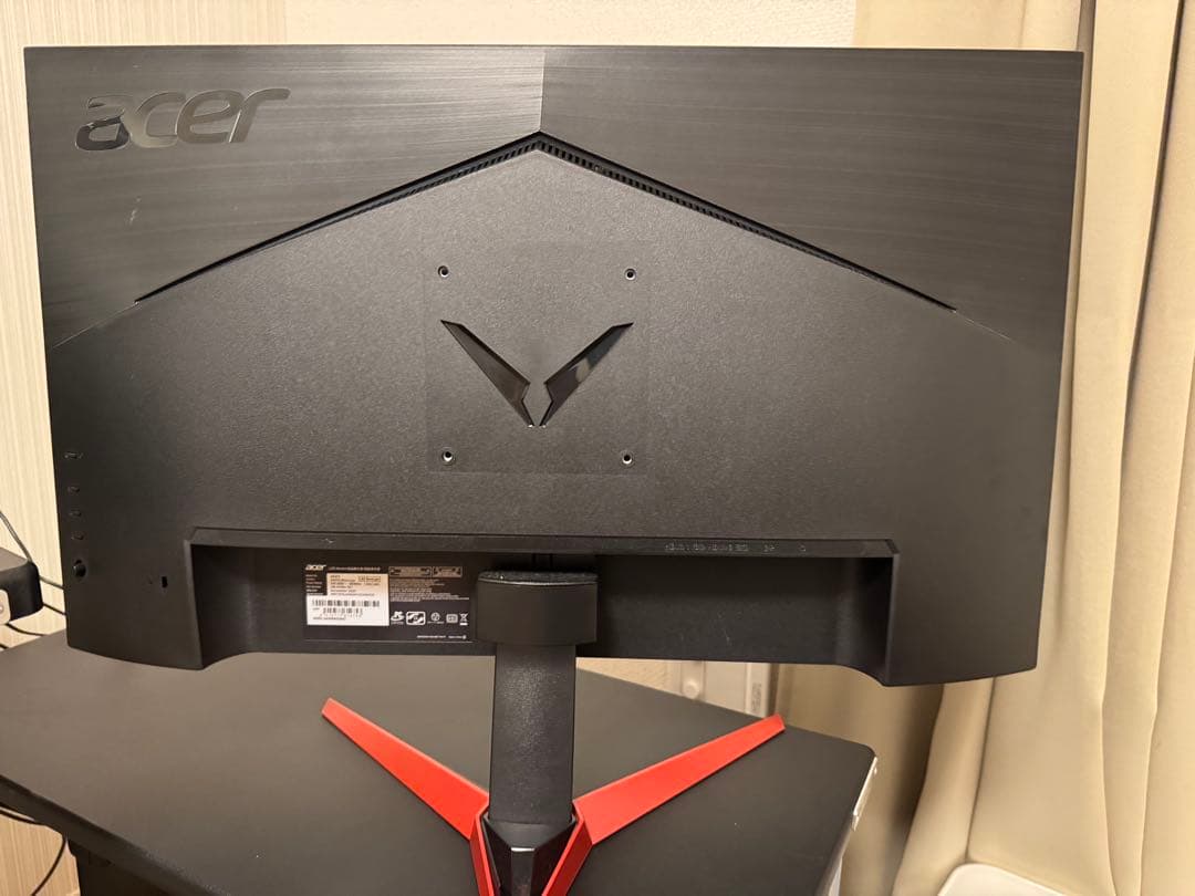 acer ゲーミングモニター 27インチ フルhd 180hz 0.5ms