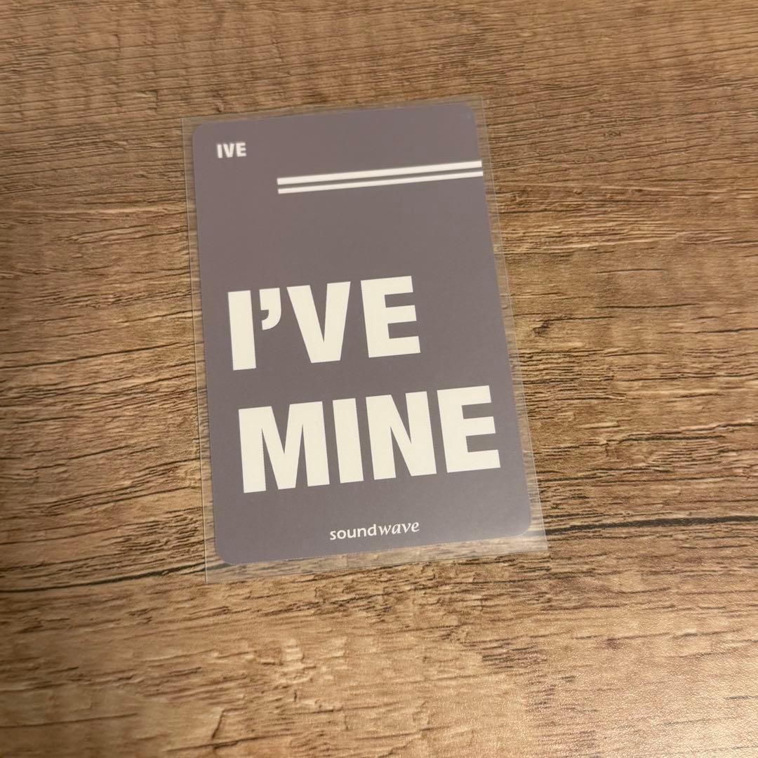 IVE MINE soundwave 8.0 特典トレカ ウォニョン - メルカリ