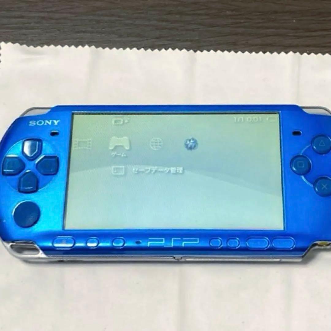 美品 PSP3000 バイブラントブルー - メルカリ