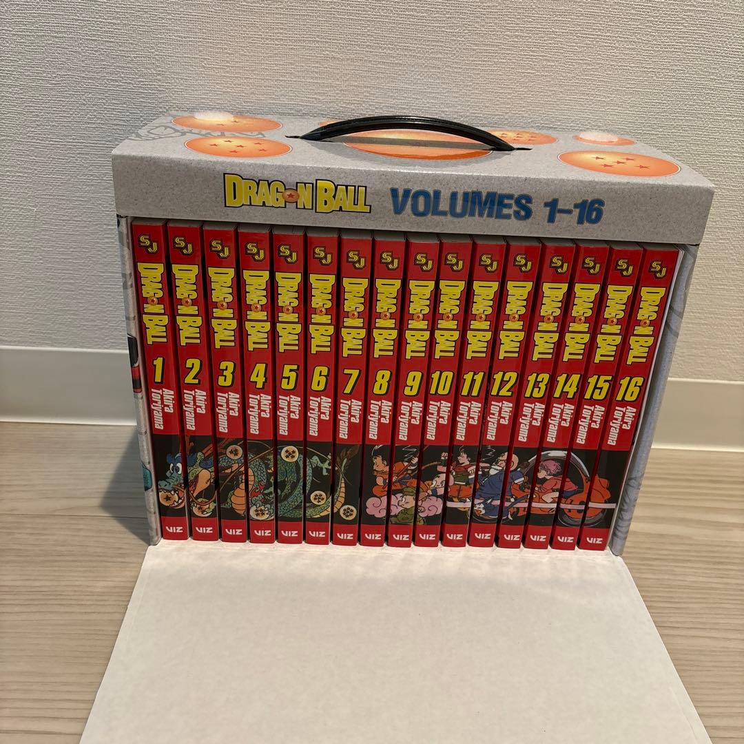 ドラゴンボール 英語版 コンプリート ボックスセット 1-16巻 - メルカリ