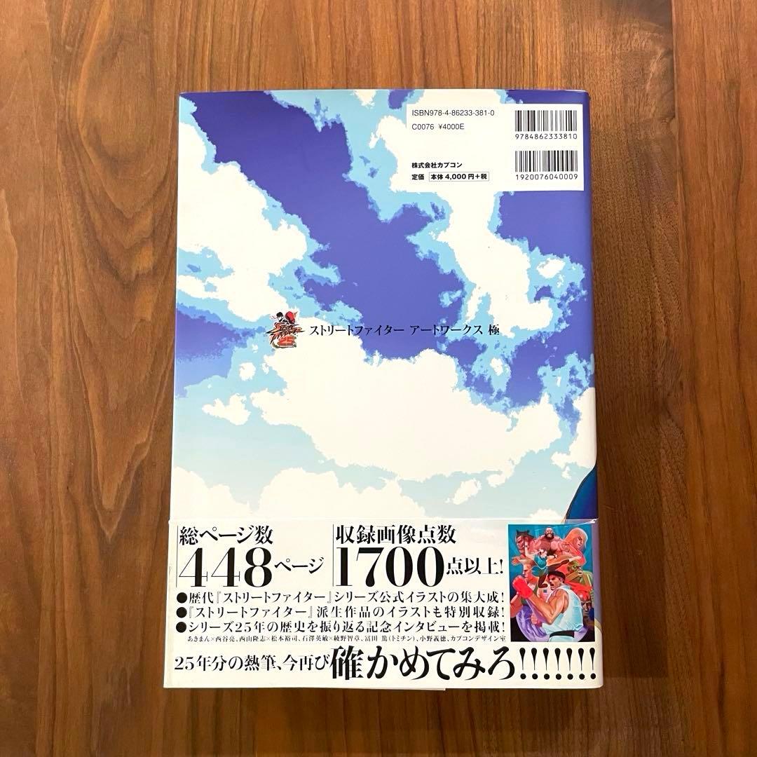 ☆初版 帯付き 良品☆ストリートファイター アートワークス 極 画集