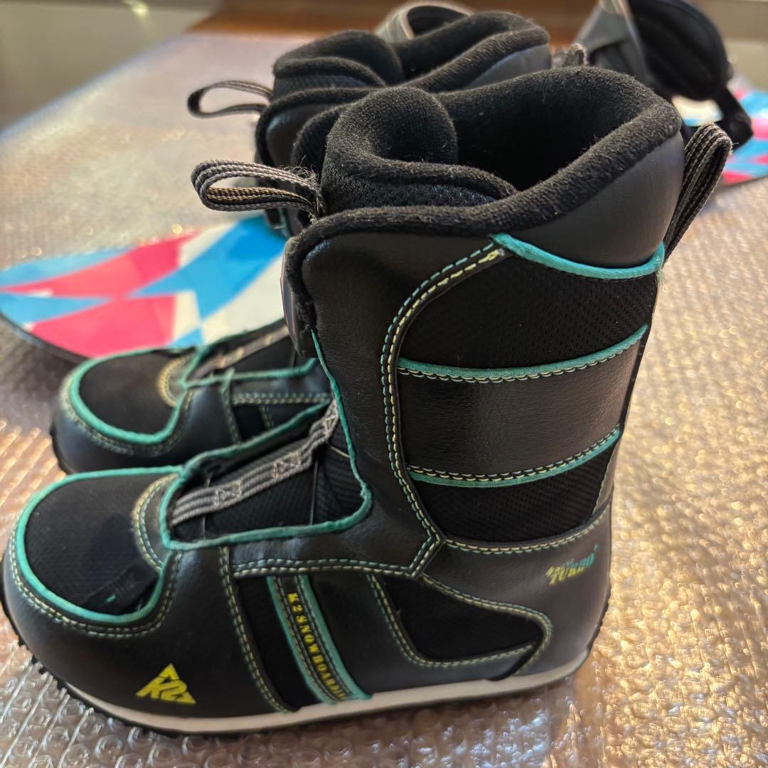 ジュニア　キッズ　スノーボードセット　K2 BOAブーツ 19.5cm head