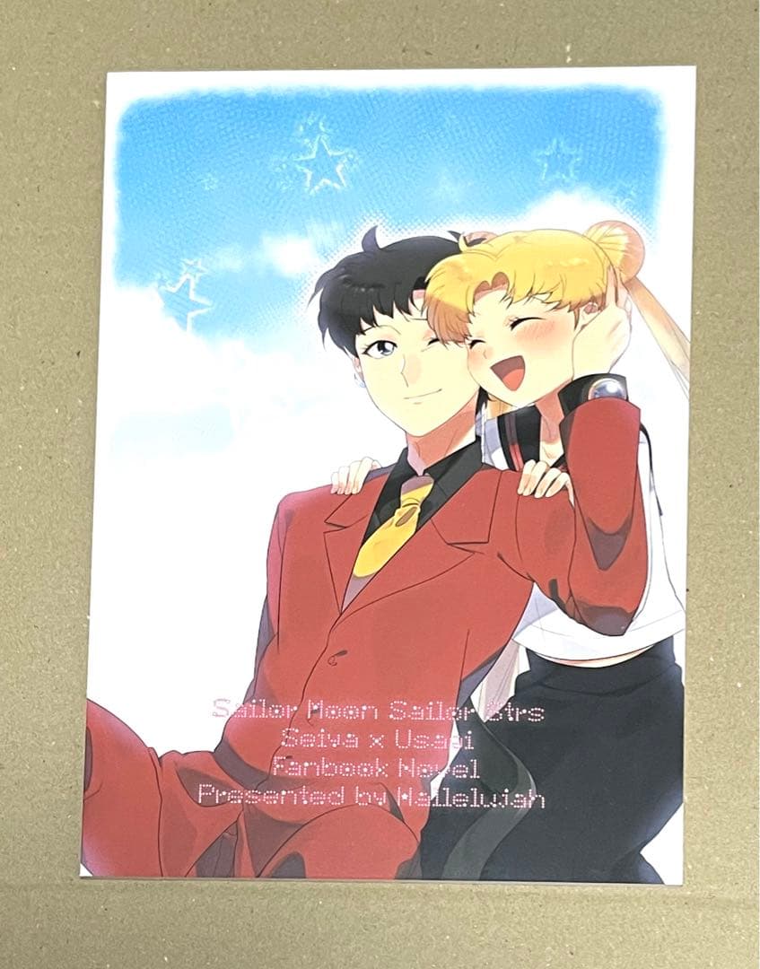 セーラームーン同人誌　星野光×月野うさぎ　星うさ　セーラースターズ