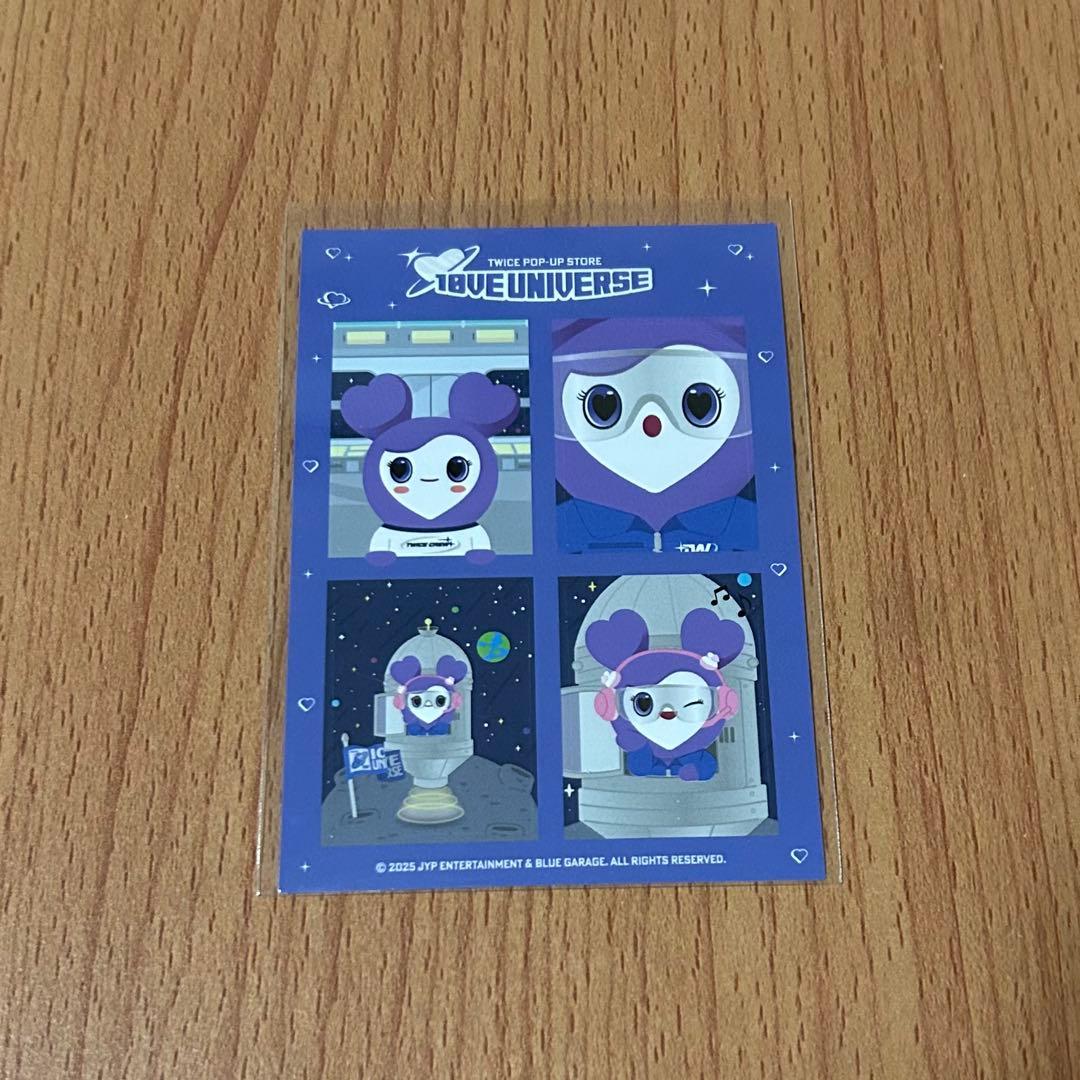 TWICE ポップアップ ビンゴ特典 ステッカー サナ サブリー - メルカリ