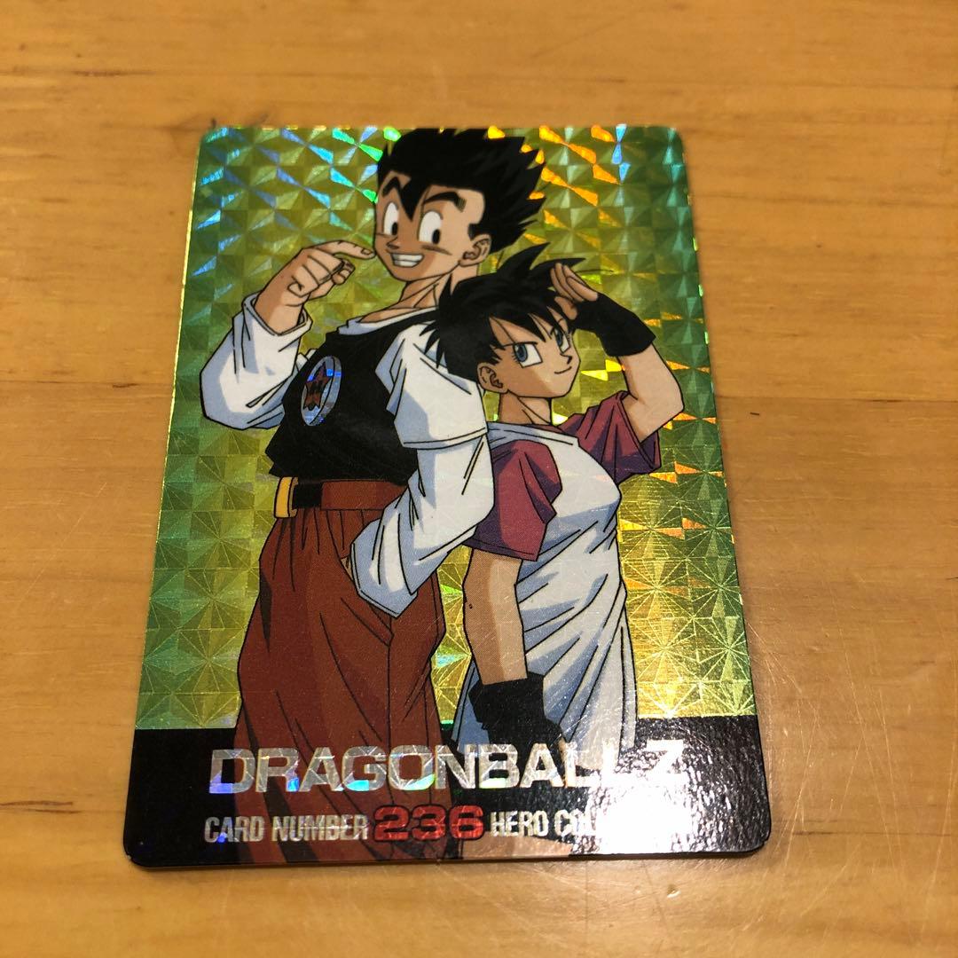 ドラゴンボールZ カードナンバー236悟飯とビーデル - メルカリ