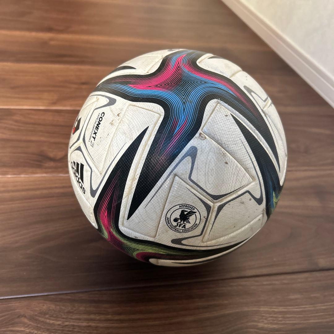 サッカーボール　アディダス adidas アディダス コネクト21 リーグ4号球(レッド) AF444R 赤