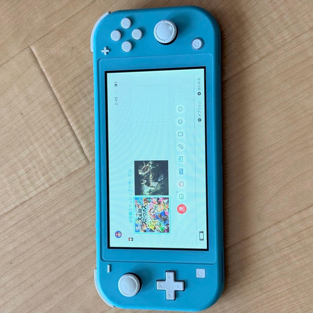 Switch Lite ターコイズ 難アリ - メルカリ