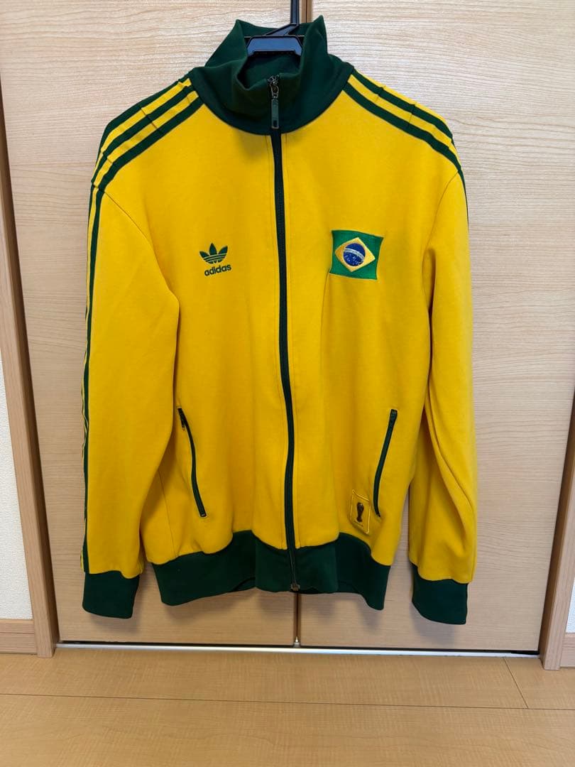 adidas ブラジル代表ジャージ ⭐️極美品⭐️adidasアディダス サッカー ブラジル代表 ジャージ古着