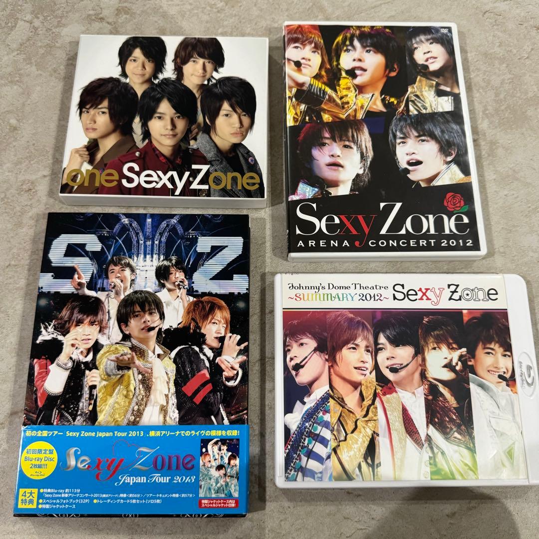 Sexy Zone セクシーゾーン DVD Blu-ray 4組セット - メルカリ