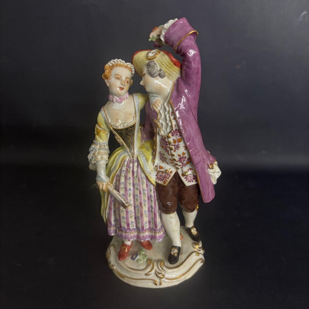 マイセン人形（フィギュリン）優美なカップル 〜夏の寓意〜