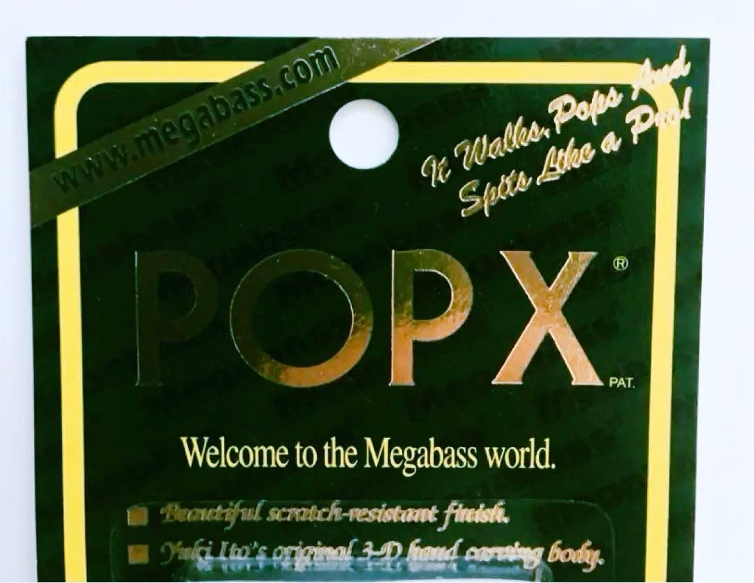 希少】メガバス POPX 限定カラー 六文銭 AKAZONAE 赤備 激レア - メルカリ