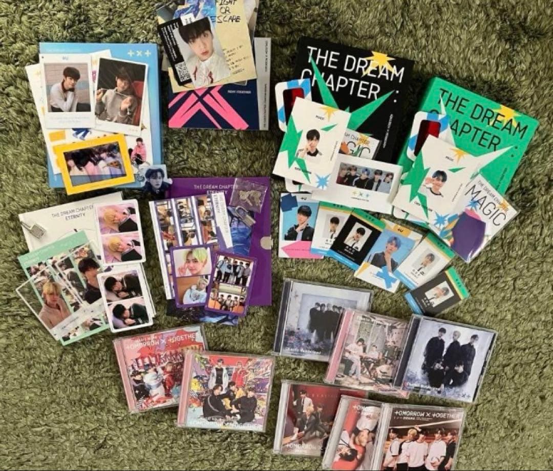 txt TOMORROW X TOGETHER CD・トレカ等 - メルカリ
